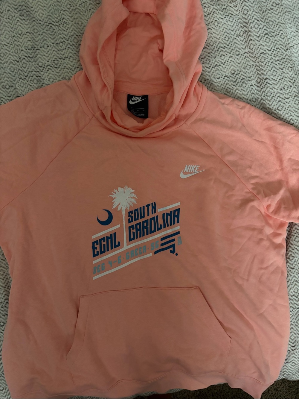 Nike Peach South Carolina Graphic Hoodie